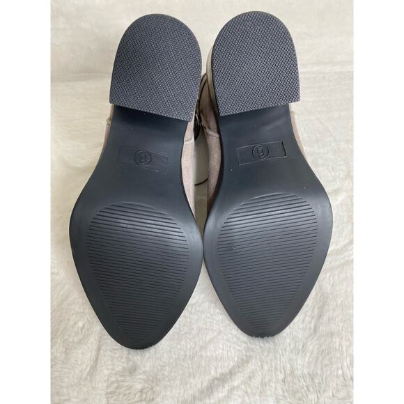 MIA Aedlin Women's Gray Suede
Ankle Boots Zipper Back - Picture 7 of 7